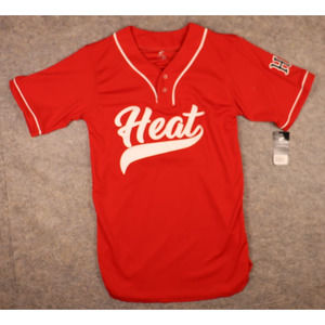 Champro Adult Men Red Heat Baseball Jersey Size Small
